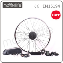 MOTORLIFE / OEM marca 2015 CE ROHS paso 36 voltios kit de bicicleta eléctrica de rueda trasera 700c